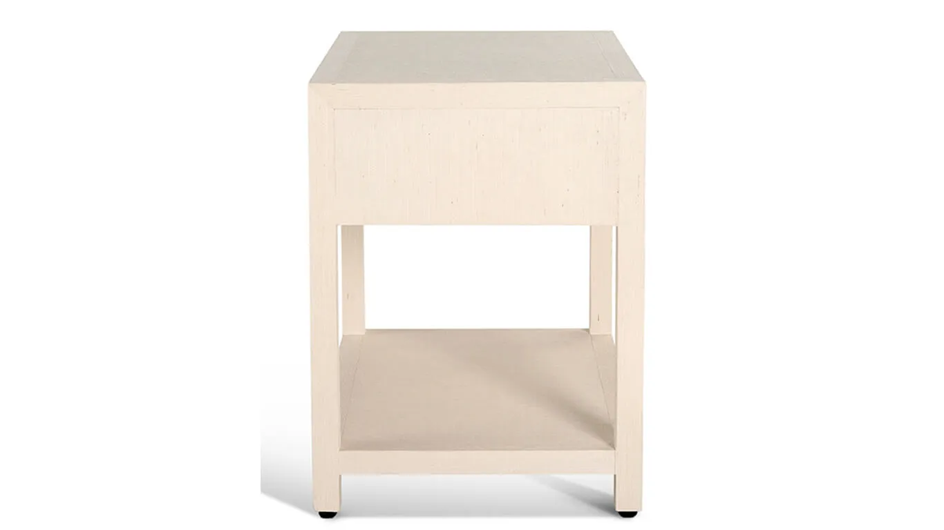 1 Drawer Raffia Nightstand