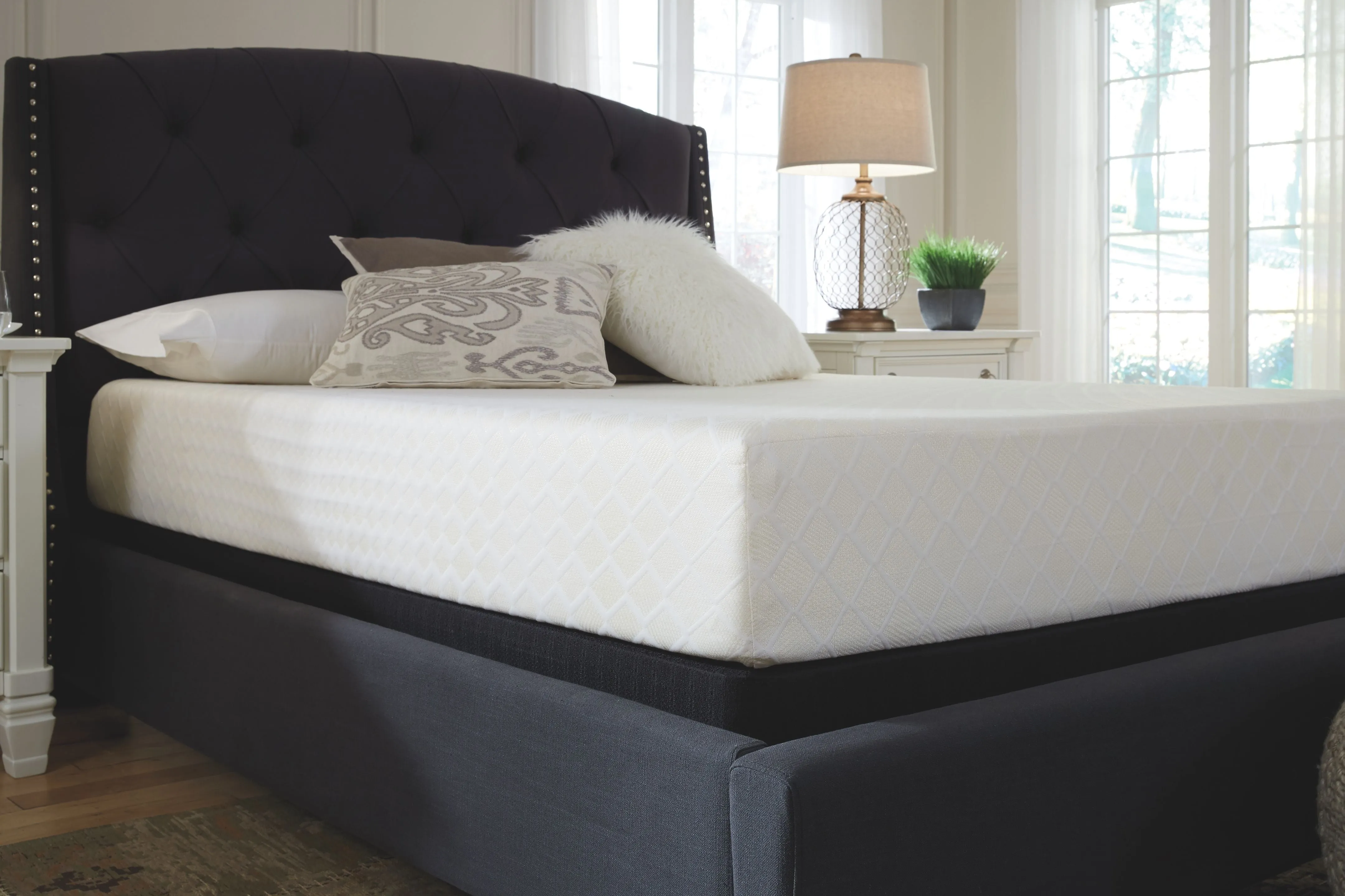 10 Inch Chime Memory Foam - White - Twin Mattress