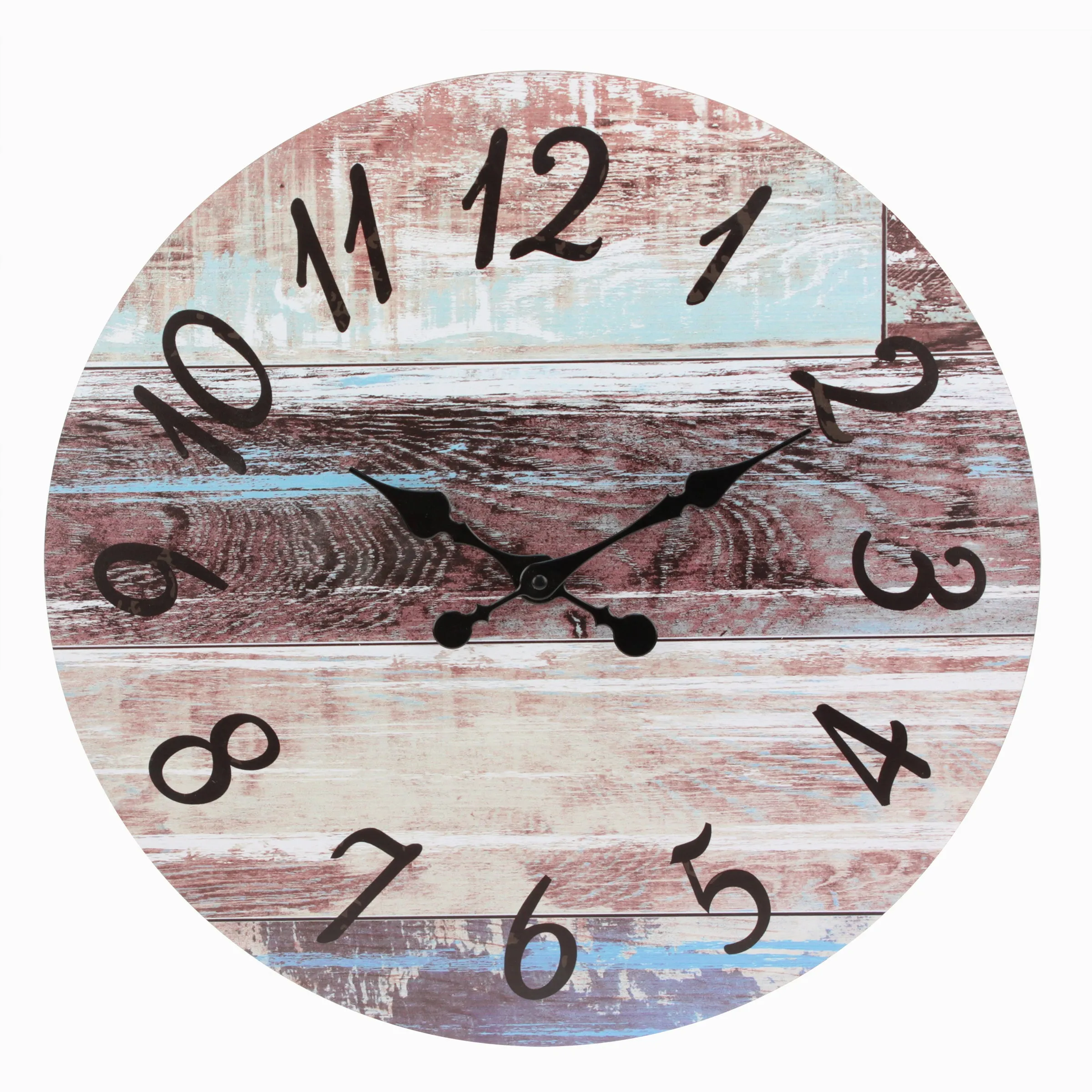 18” Round Rustic Wall Clock