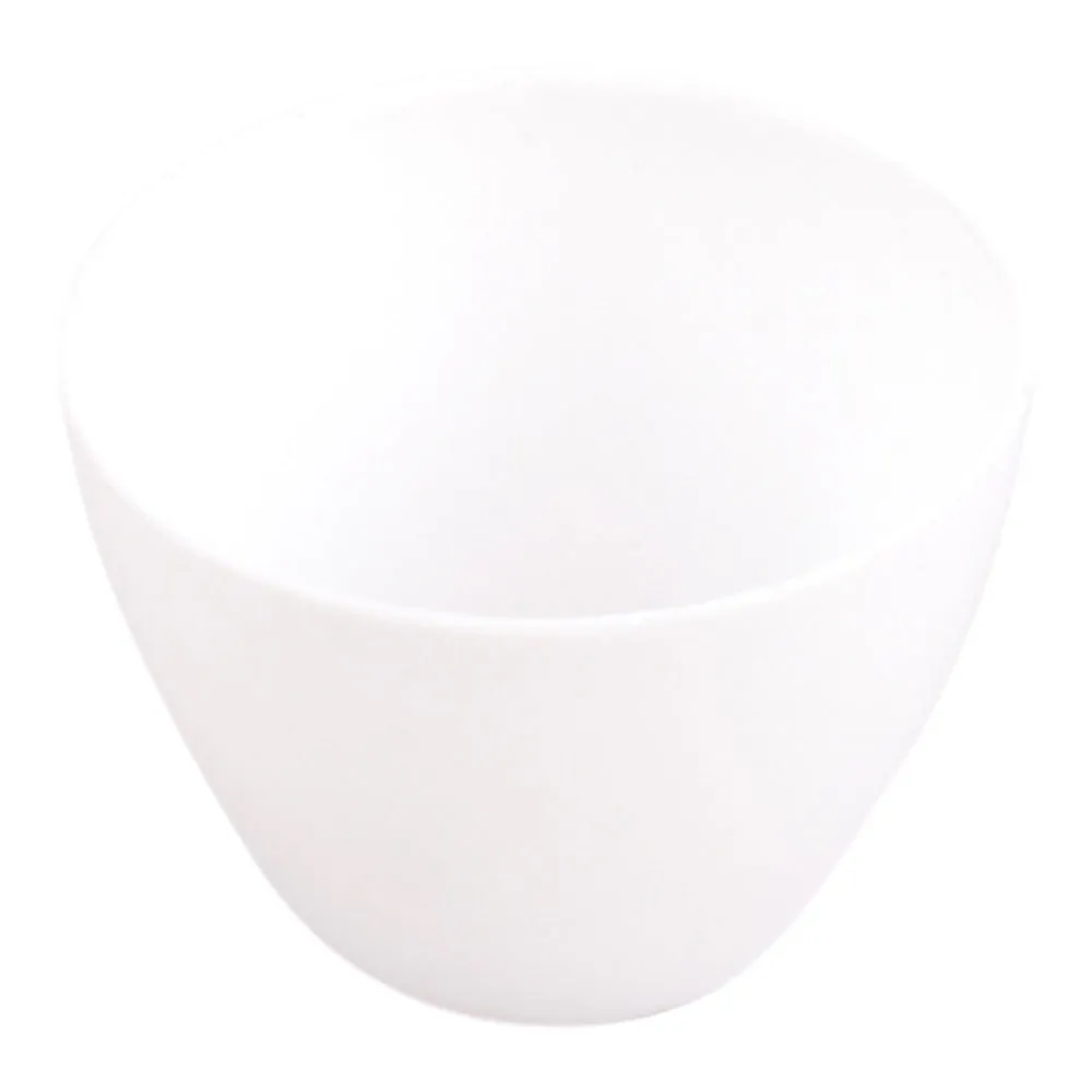 2 oz Round White Plastic Mini Tasting Bowl - 2" x 2" x 1 1/2" - 20 count box