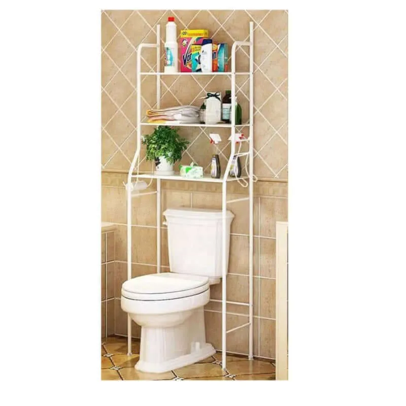 3 Tiers Bathroom shelf Toilet Shelf Organiser