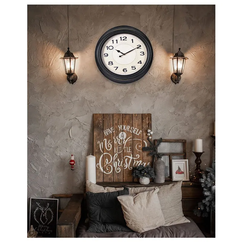 50.8Cm Modern Wall Clock For Living Room Decor -6725B