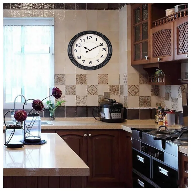 50.8Cm Modern Wall Clock For Living Room Decor -6725B