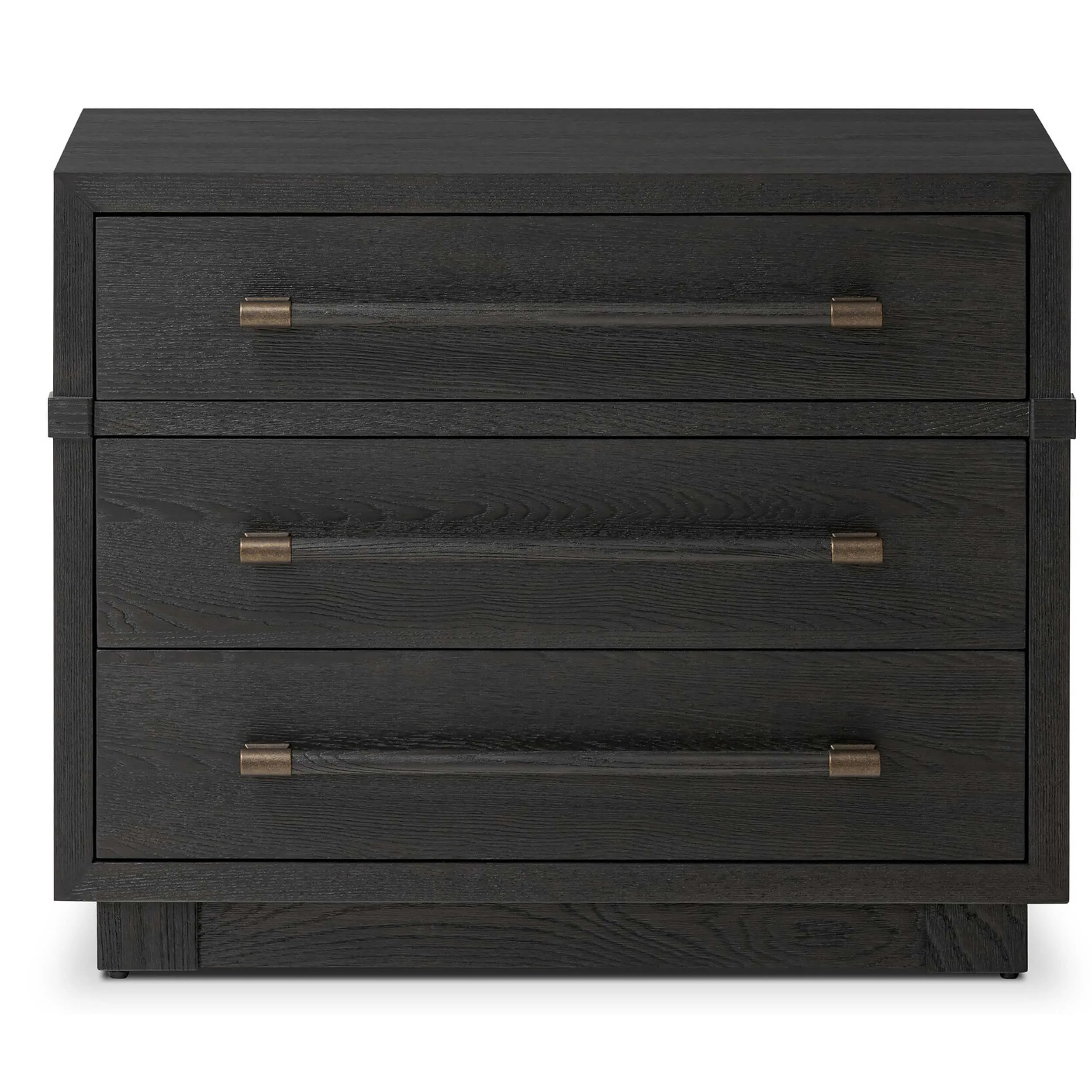 Adolfo Nightstand, Modern Black