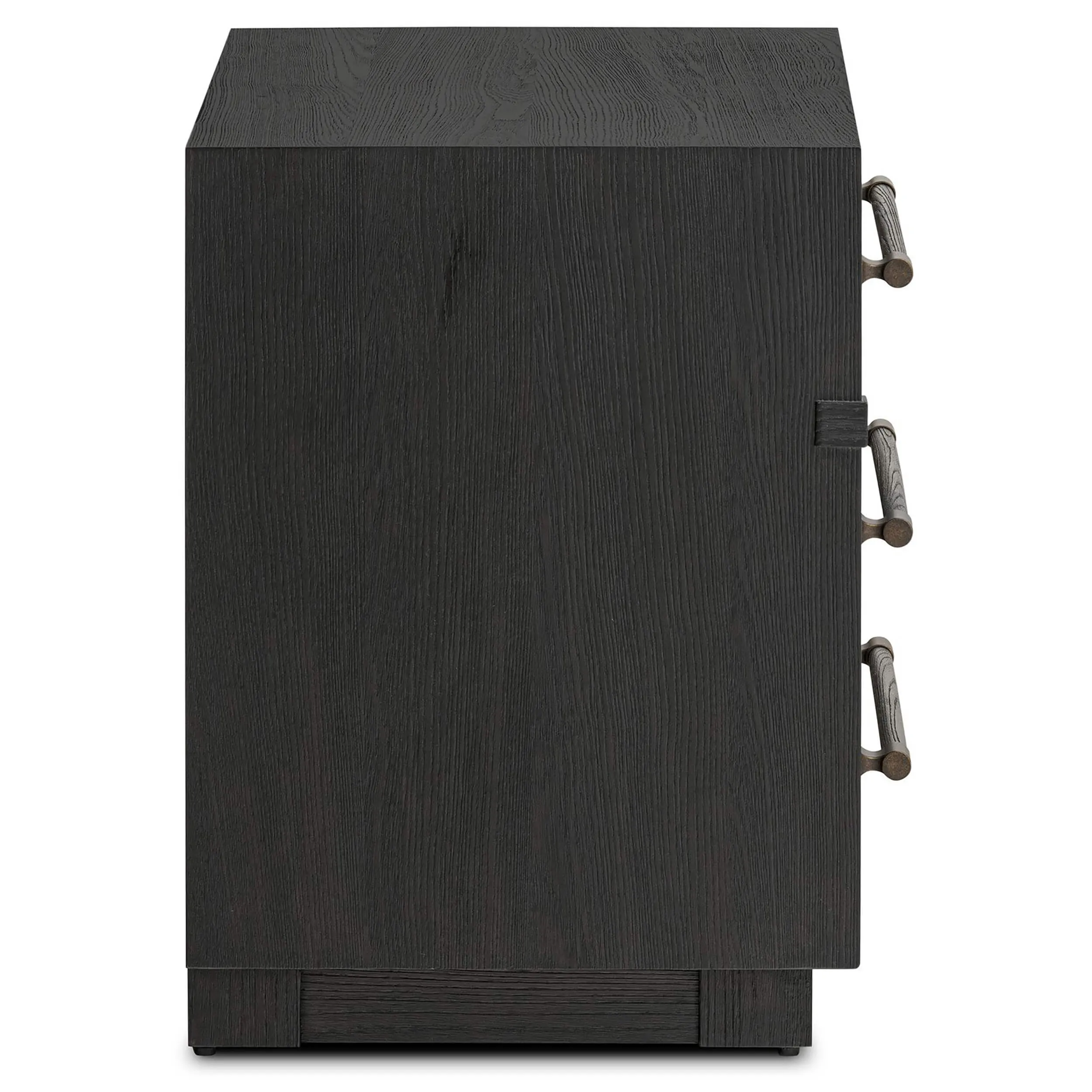 Adolfo Nightstand, Modern Black