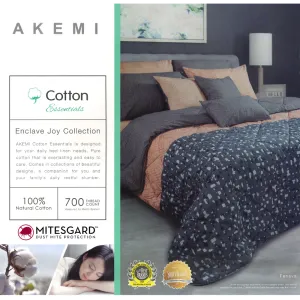 Akemi Enclave Joy Cotton Fitted Sheet Set Single Assorted Colors