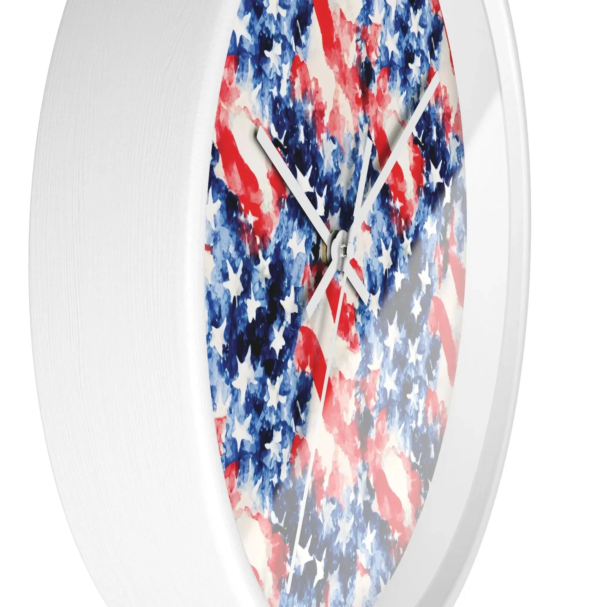 American Flag Wall Clock