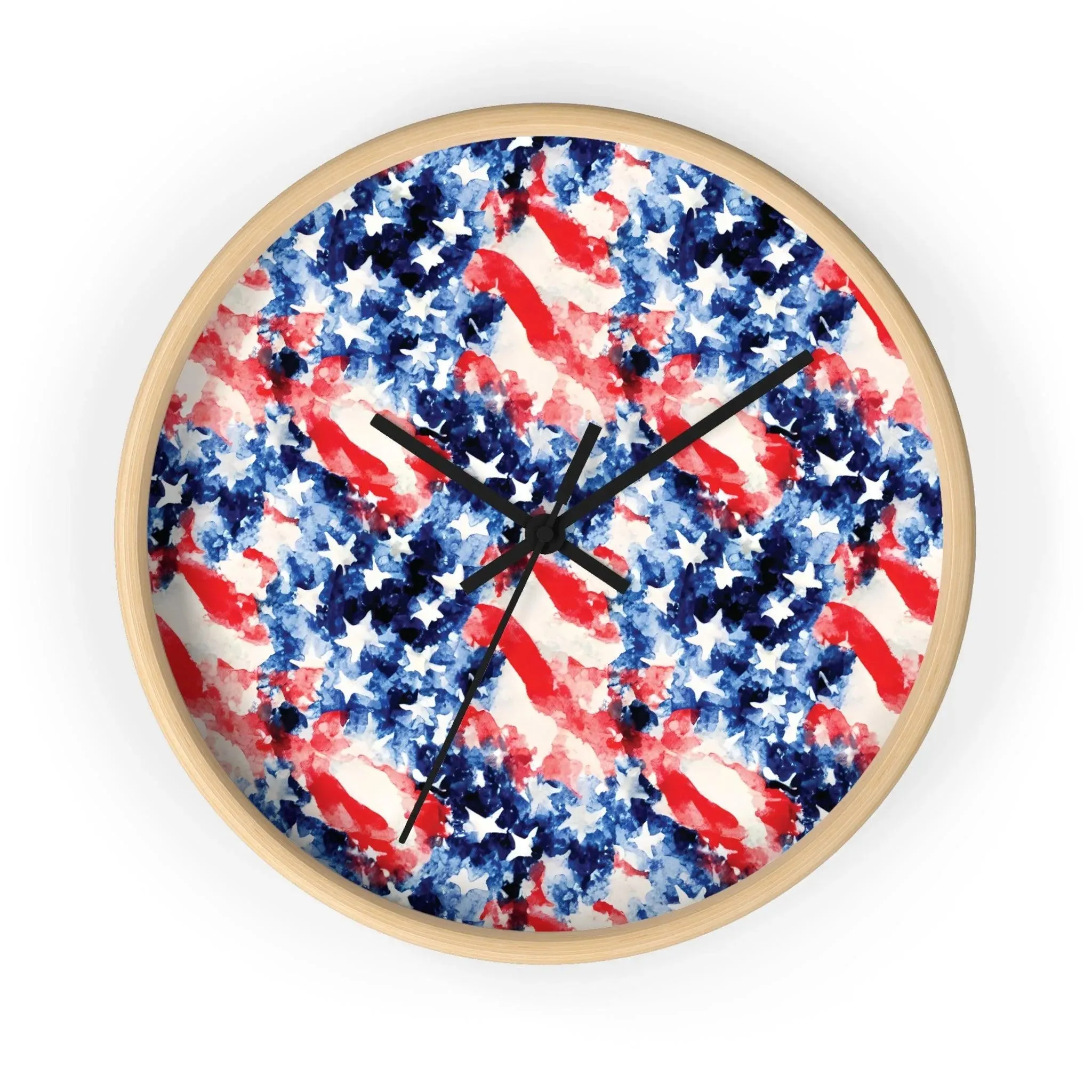 American Flag Wall Clock