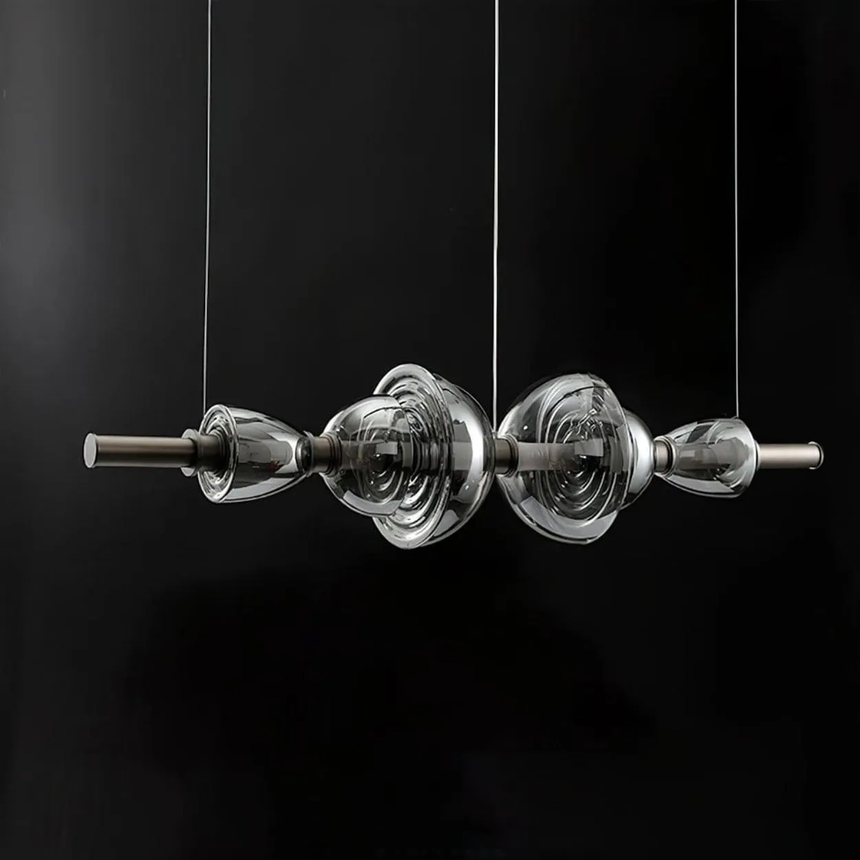 ANKUR TITAN LINEAR MODERN LED HANGING / CHANDELIER FOR DINING TABLE AND OFFICE TABLE