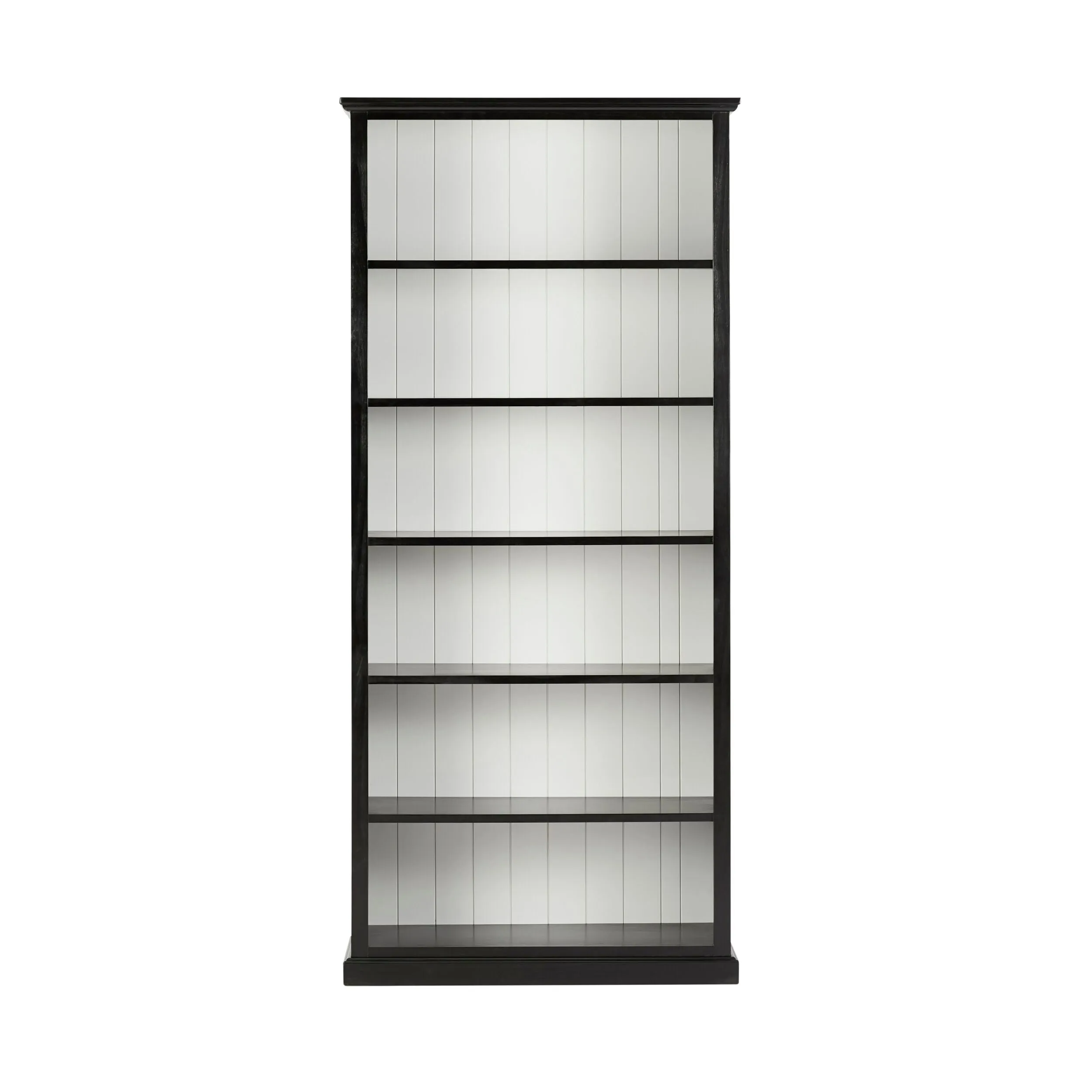 Armand Tall Bookcase 210 x 95cm Black