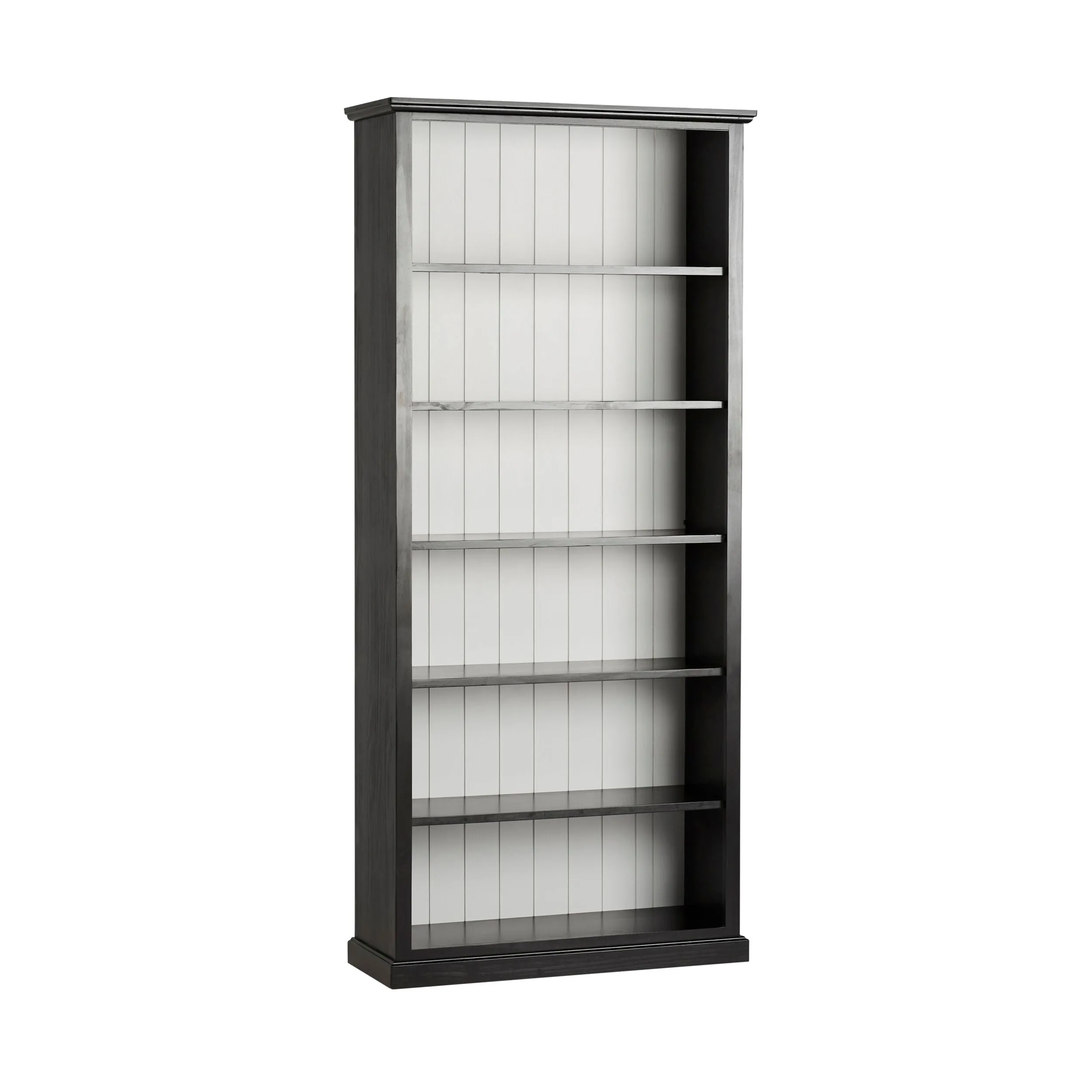 Armand Tall Bookcase 210 x 95cm Black