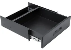 Atlas Sound SD3-14 Storage Drawer - Recessed 3RU with 14 Inch Extension