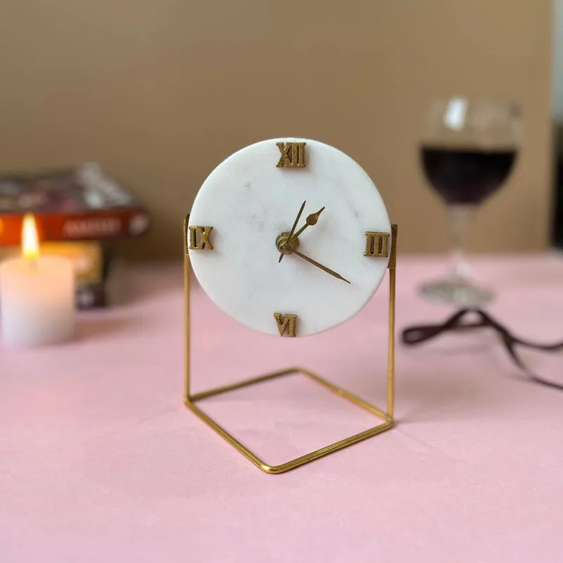 Aydah Handcrafted Table Clock