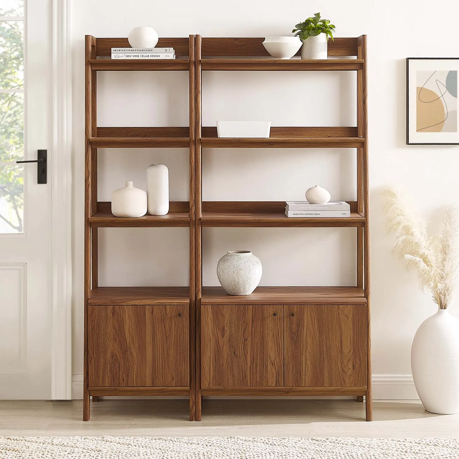 Bixby Wood Bookshelves - Set of 2 By Modway - EEI-6113