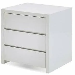 Blanche Three-Drawer Night Table