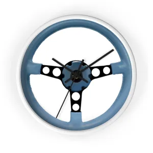 Blue Pontiac Firebird Trans Am Wall clock Gift Decor Classic Muscle Steering Wheel