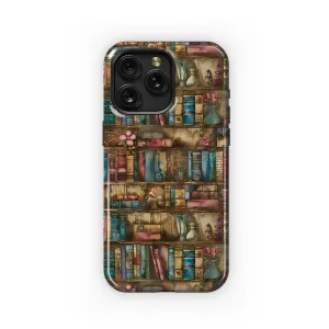 Book Lover Bookshelf Phone Case iPhone Samsung Cover Pixel 1761