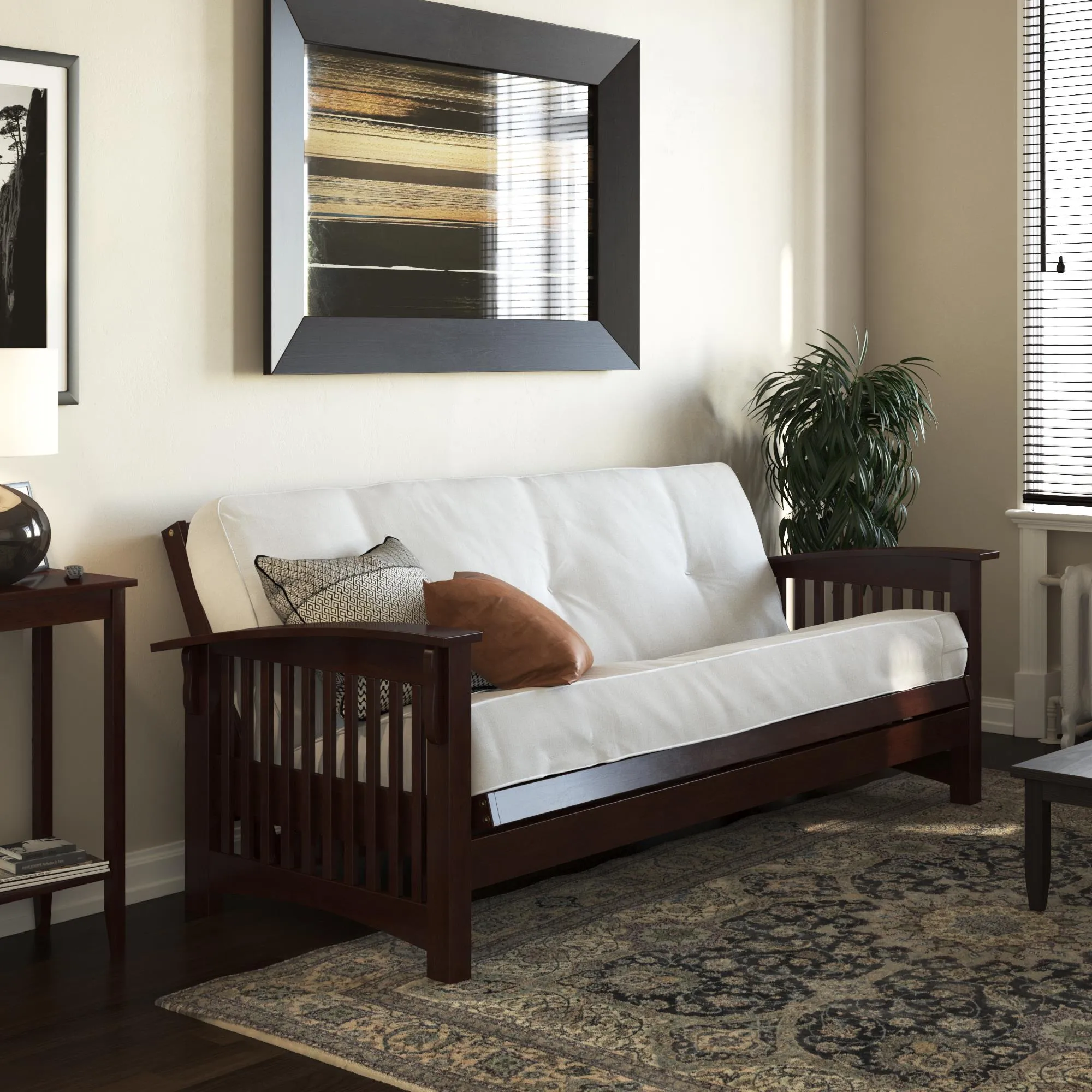 Cameron All Wood Futon Frame