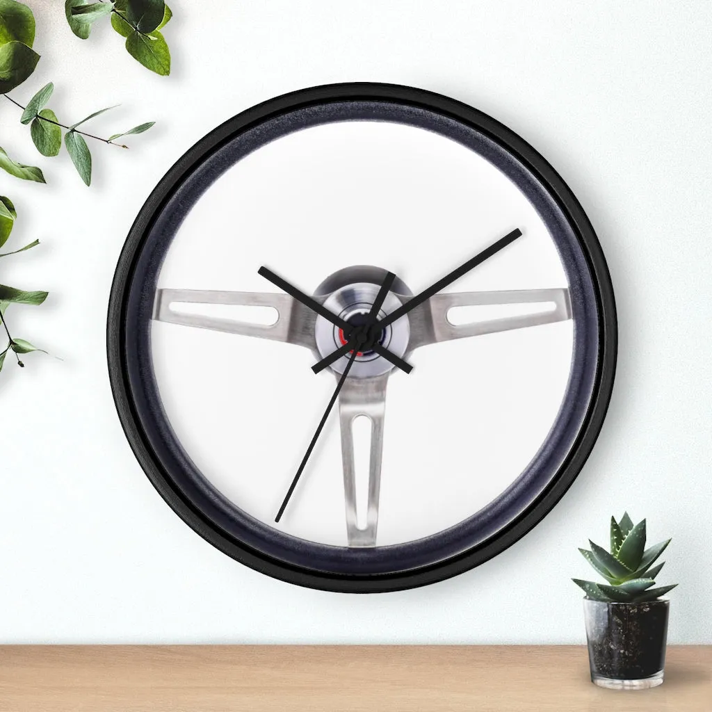 Chevorlet Clock Camaro,chevelle,nova,impala,Firebird Trans Am Gift Decor Classic Muscle Steering Wheel