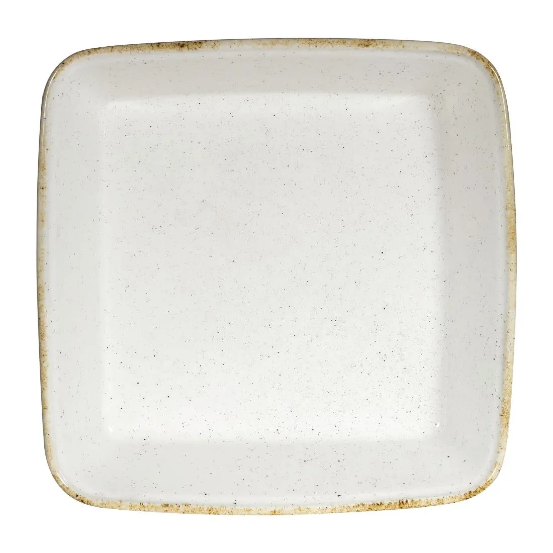 Churchill Stonecast Hints Square Baking Dishes Barley White 250mm (Pack of 6) - DY200