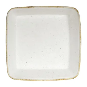 Churchill Stonecast Hints Square Baking Dishes Barley White 250mm (Pack of 6) - DY200