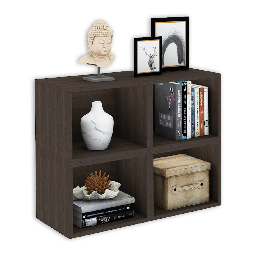 Cubox Display Units, 40 x30 cm, Set of 4, Classic Wenge