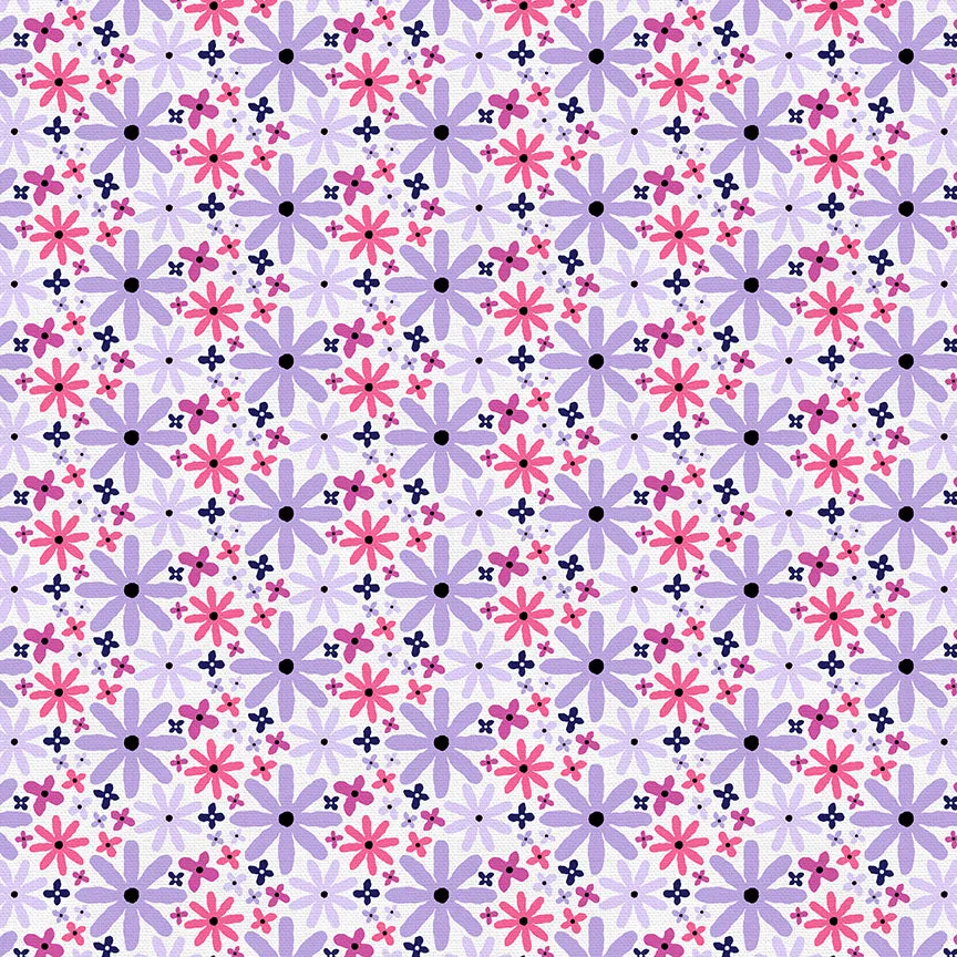 Daisy Toss - Purple/Pink