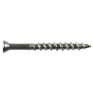 Deck-Drive DWP WOOD SS Screw - #7 x 1-1/4 in. T15, Trim Head, Type 316 (350-Qty)