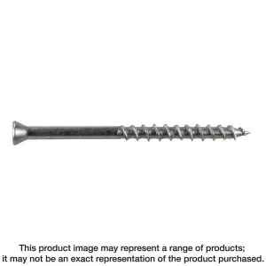 Deck-Drive DWP WOOD SS Screw - #7 x 2-1/4 in. T-15, Trim Head, Type 305 (1750-Qty)