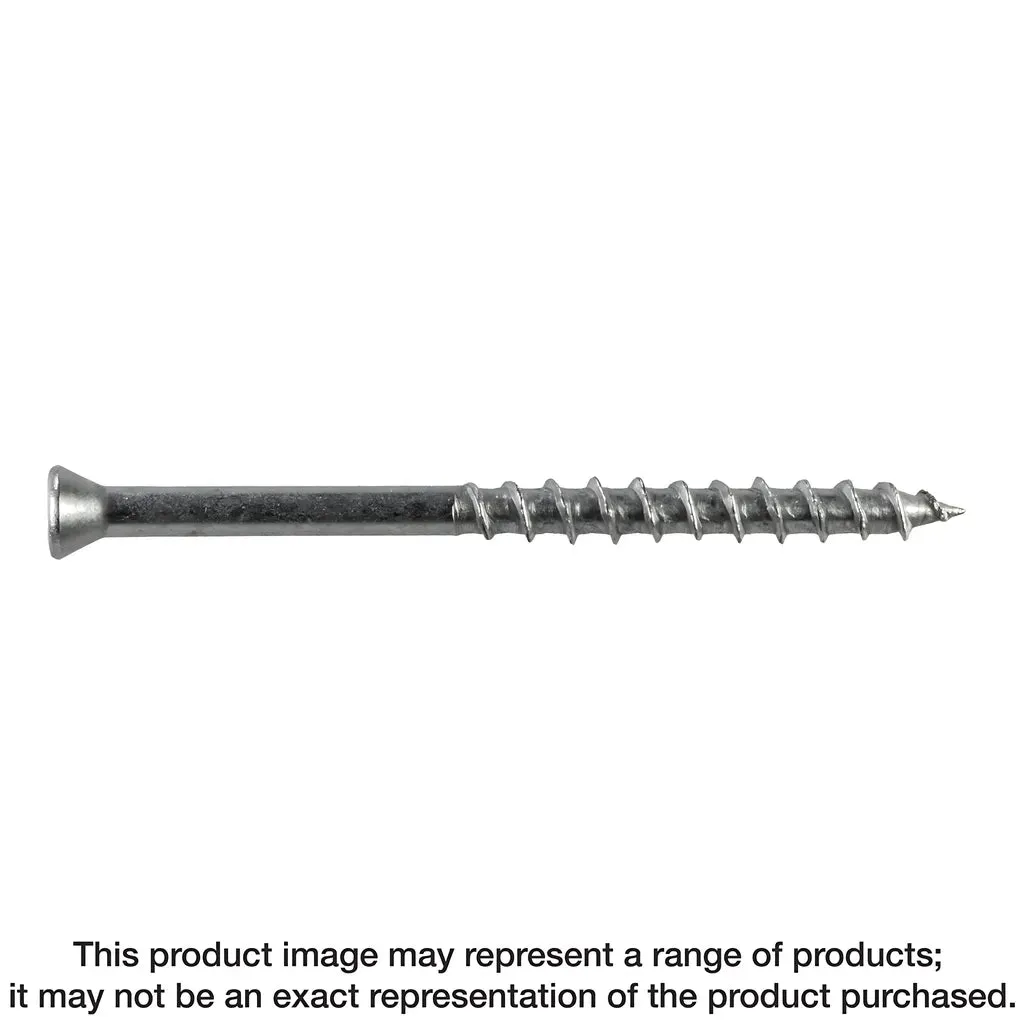 Deck-Drive DWP WOOD SS Screw - #7 x 2-1/4 in. T-15, Trim Head, Type 305 (1750-Qty)