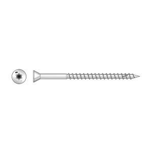 Deck-Drive DWP WOOD SS Screw - #7 x 2-1/4 in. T-15, Trim Head, Type 316 (1 lb.) (Pack of 10)