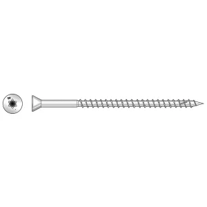 Deck-Drive DWP WOOD SS Screw - #7 x 3 in. T-15, Trim Head, Type 305 (60-Qty) (Pack of 5)