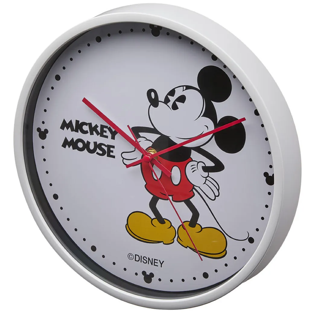 Disney Mickey Mouse 30cm Wall Clock - White