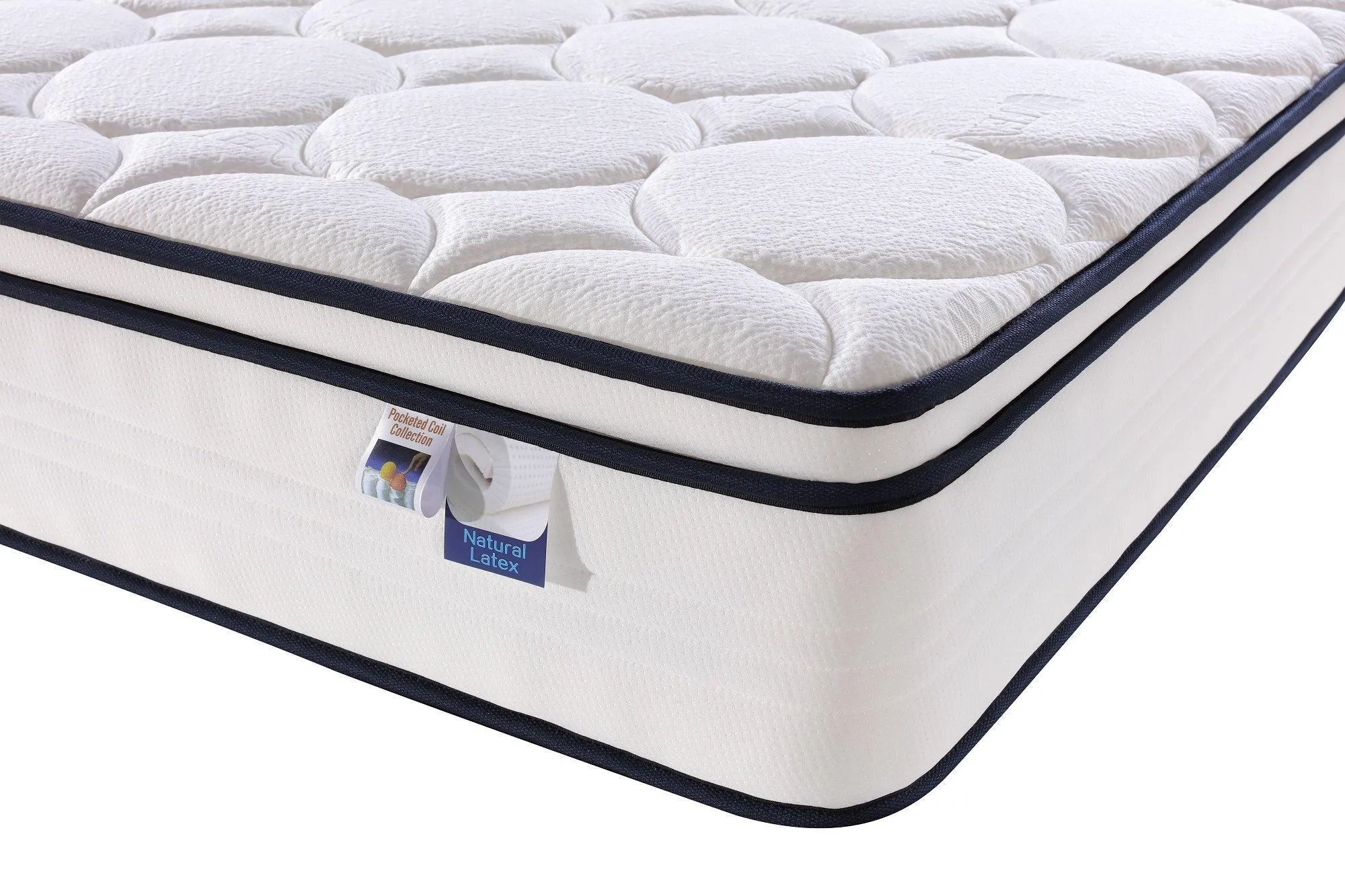 DreamRest Tencel Ortho Rest 3 Zone Mattress with Latex Topper