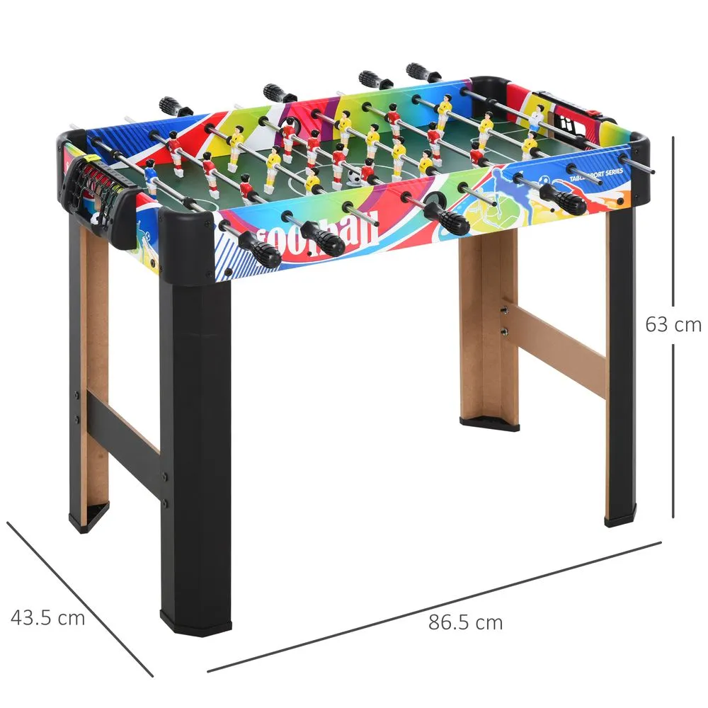 Football Table for Sale - HOMCOM 2.8FT Colorful Design