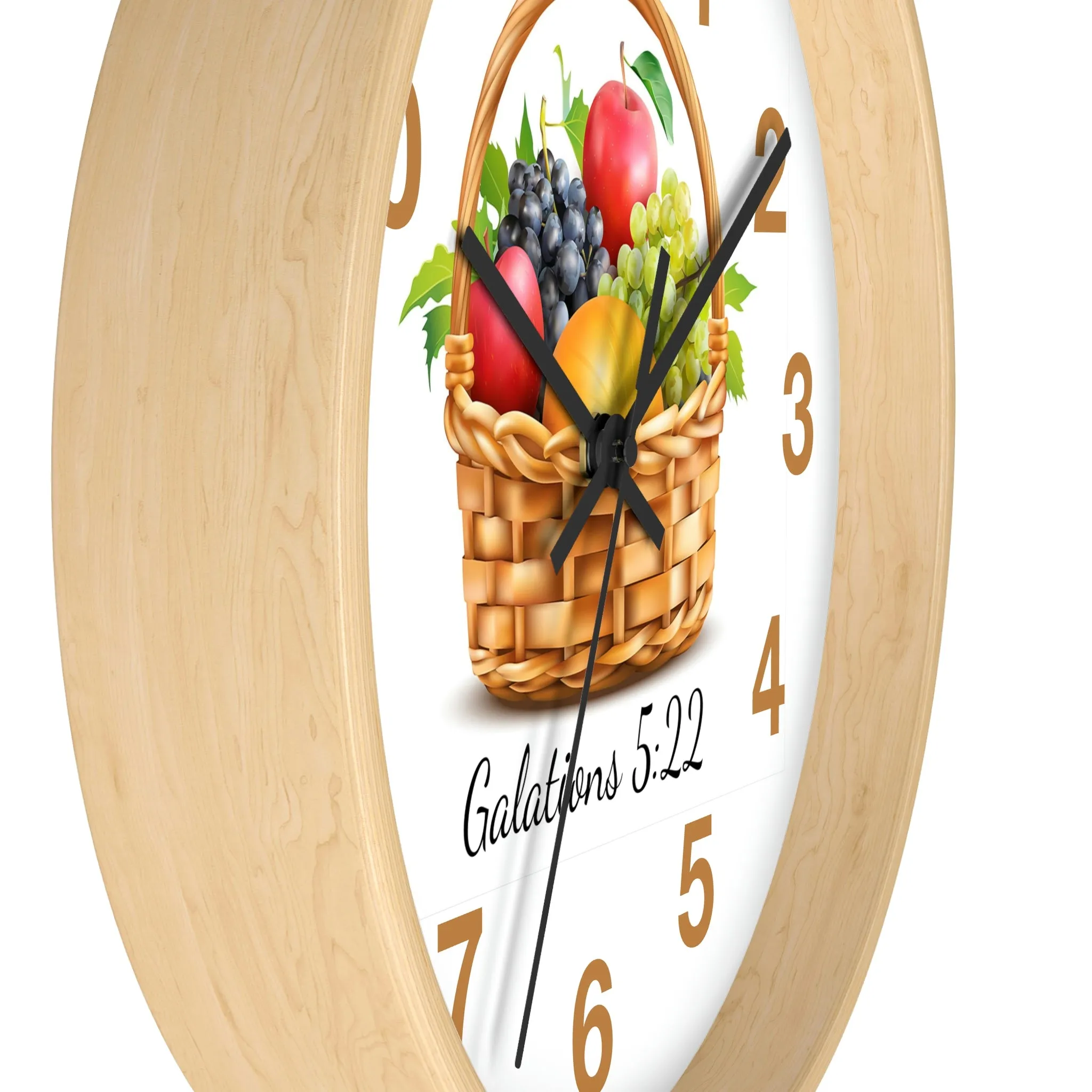 Fruit of the Spirit Wall Clock