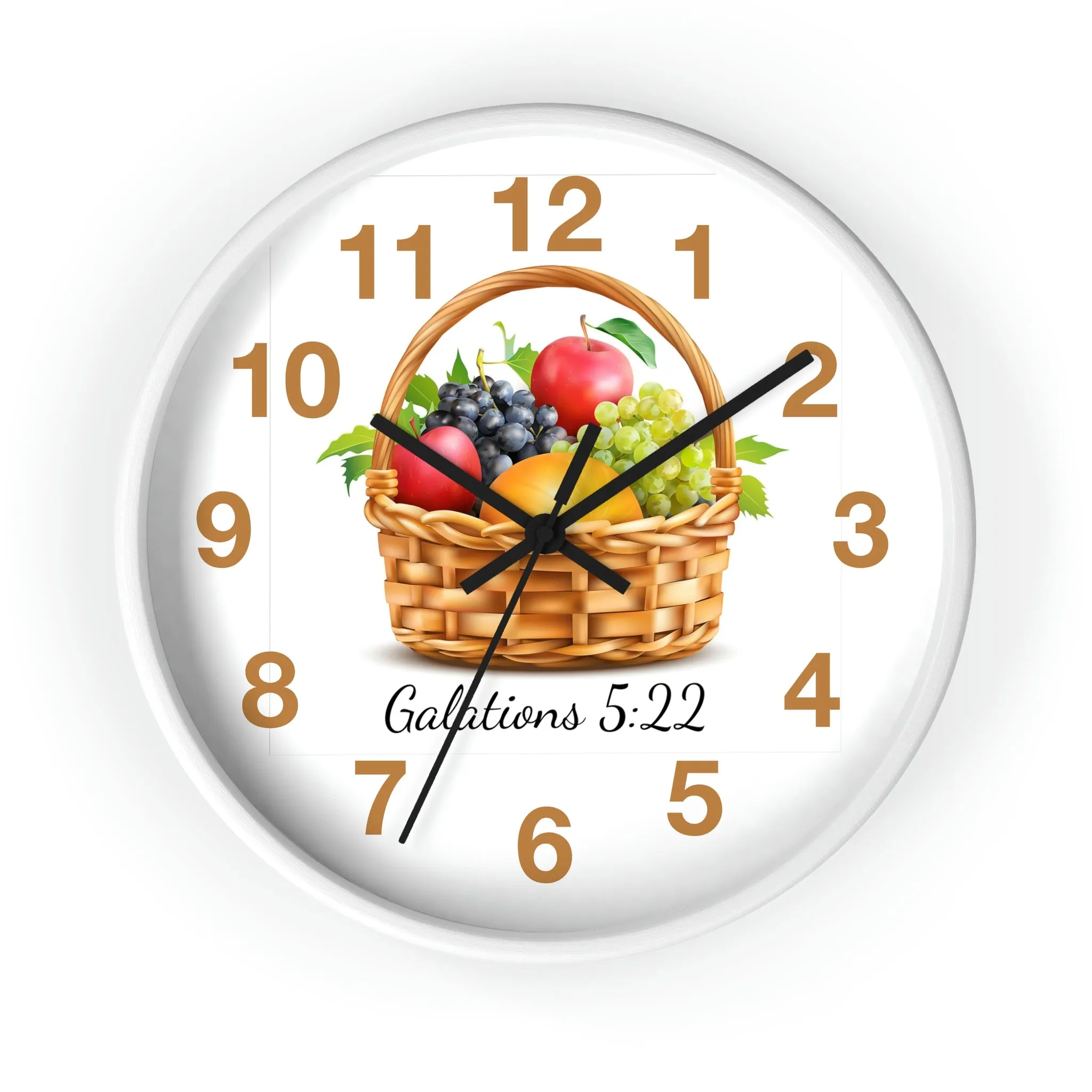 Fruit of the Spirit Wall Clock