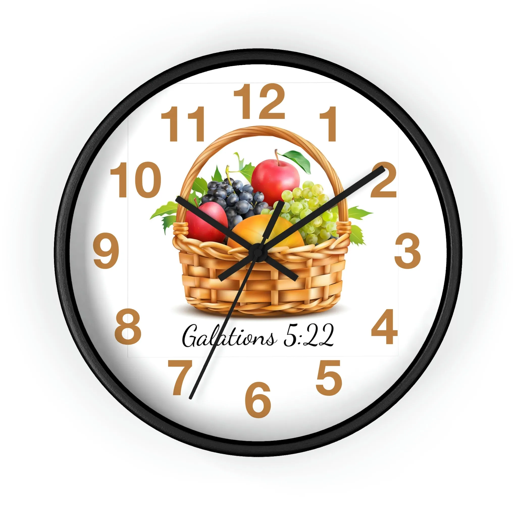 Fruit of the Spirit Wall Clock