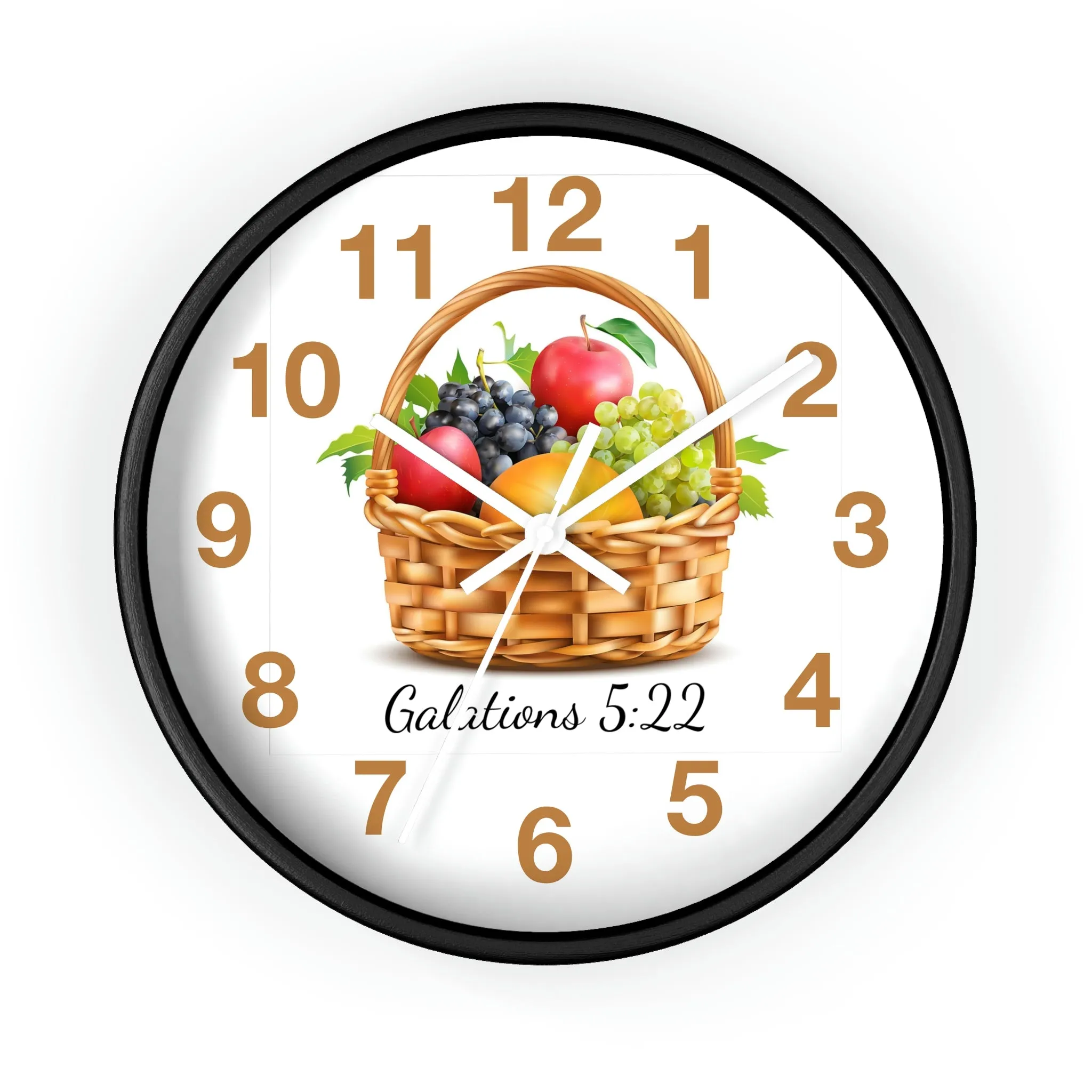 Fruit of the Spirit Wall Clock