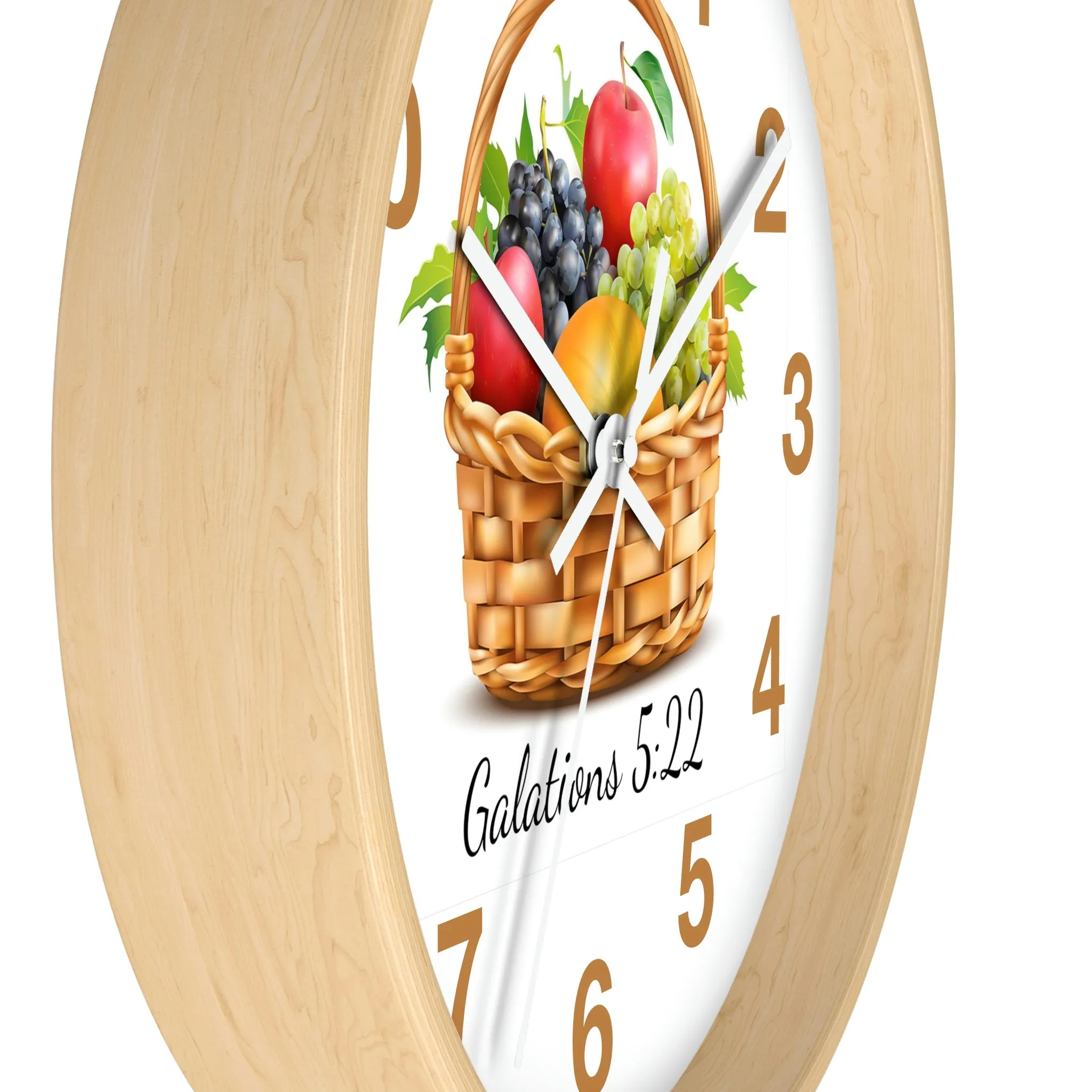 Fruit of the Spirit Wall Clock