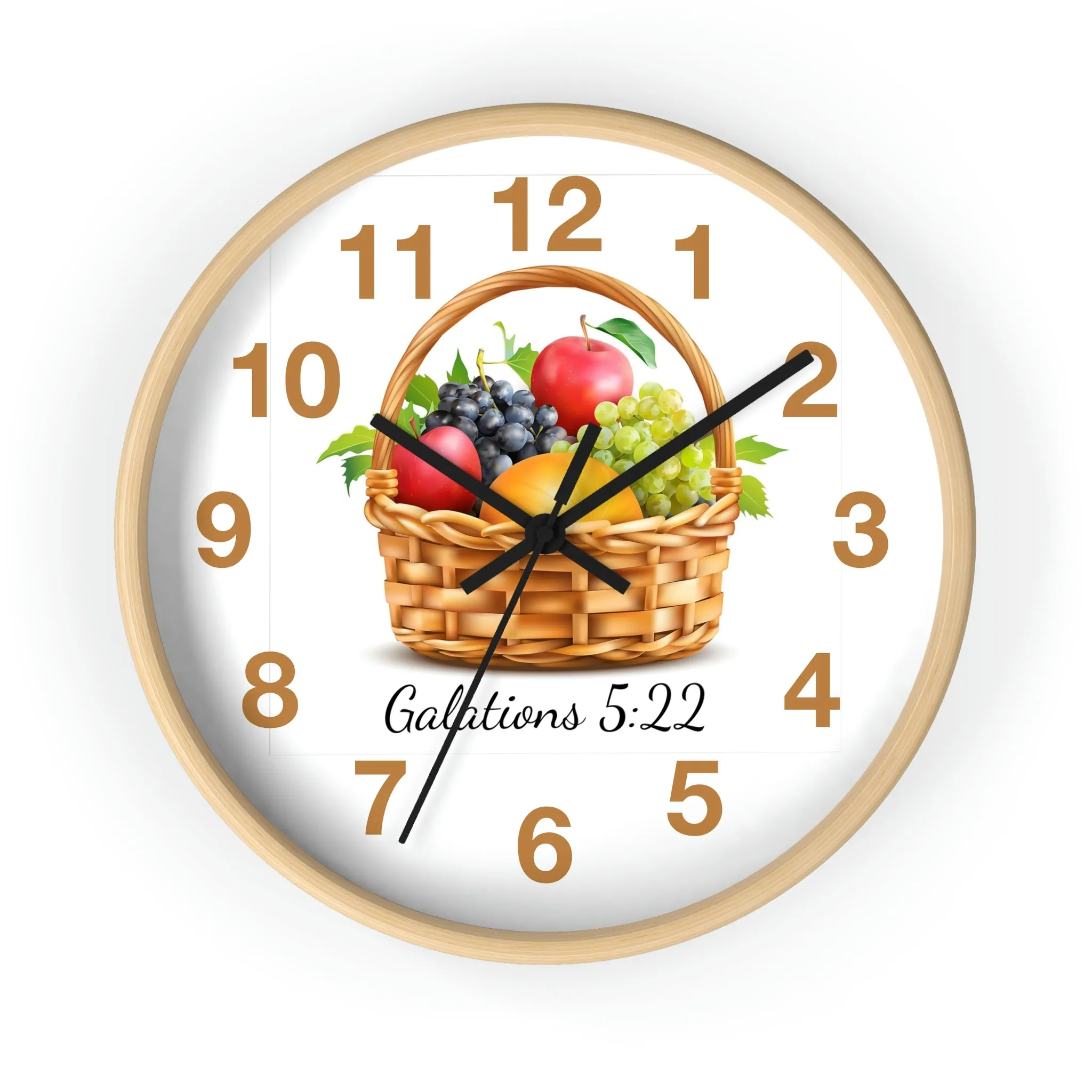 Fruit of the Spirit Wall Clock