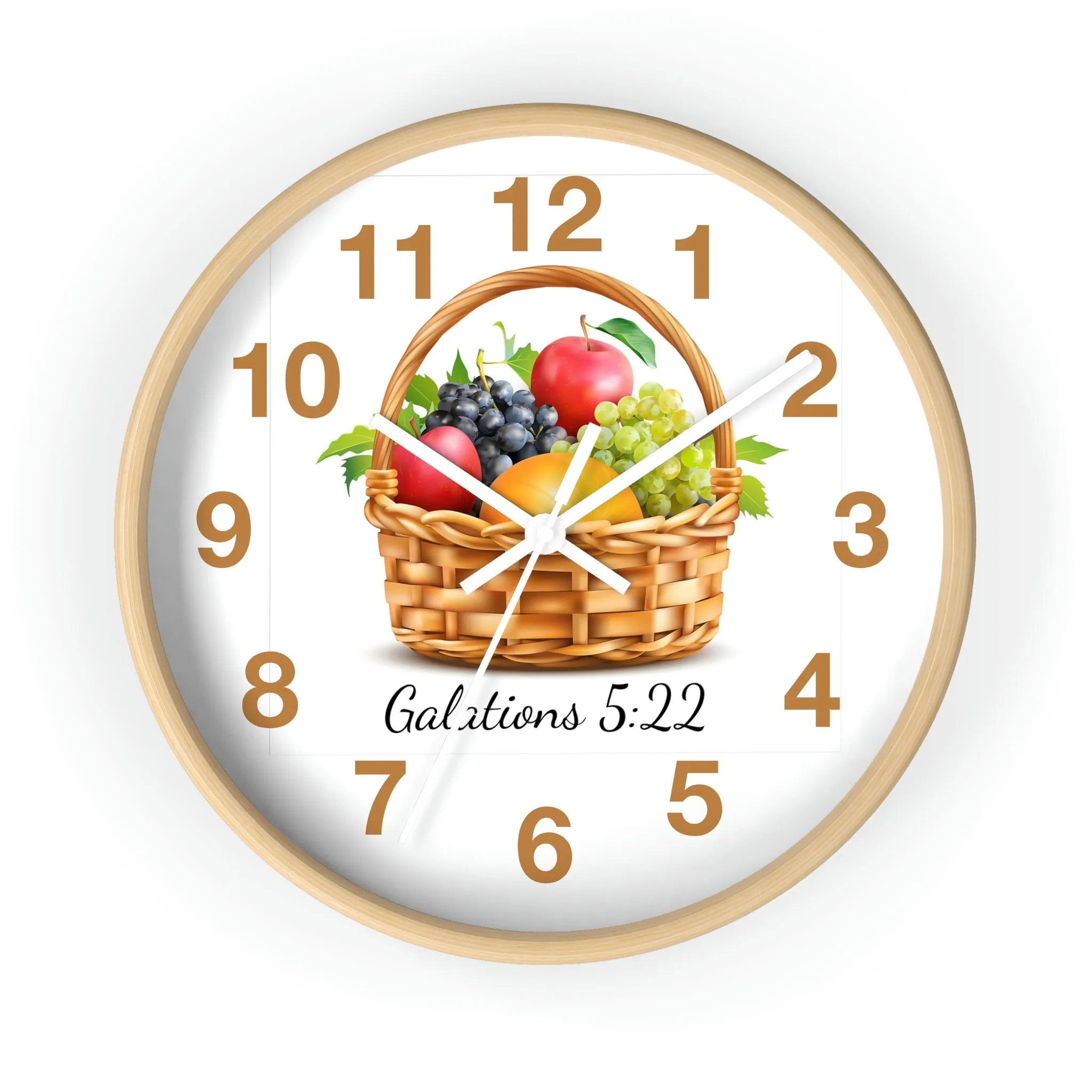 Fruit of the Spirit Wall Clock