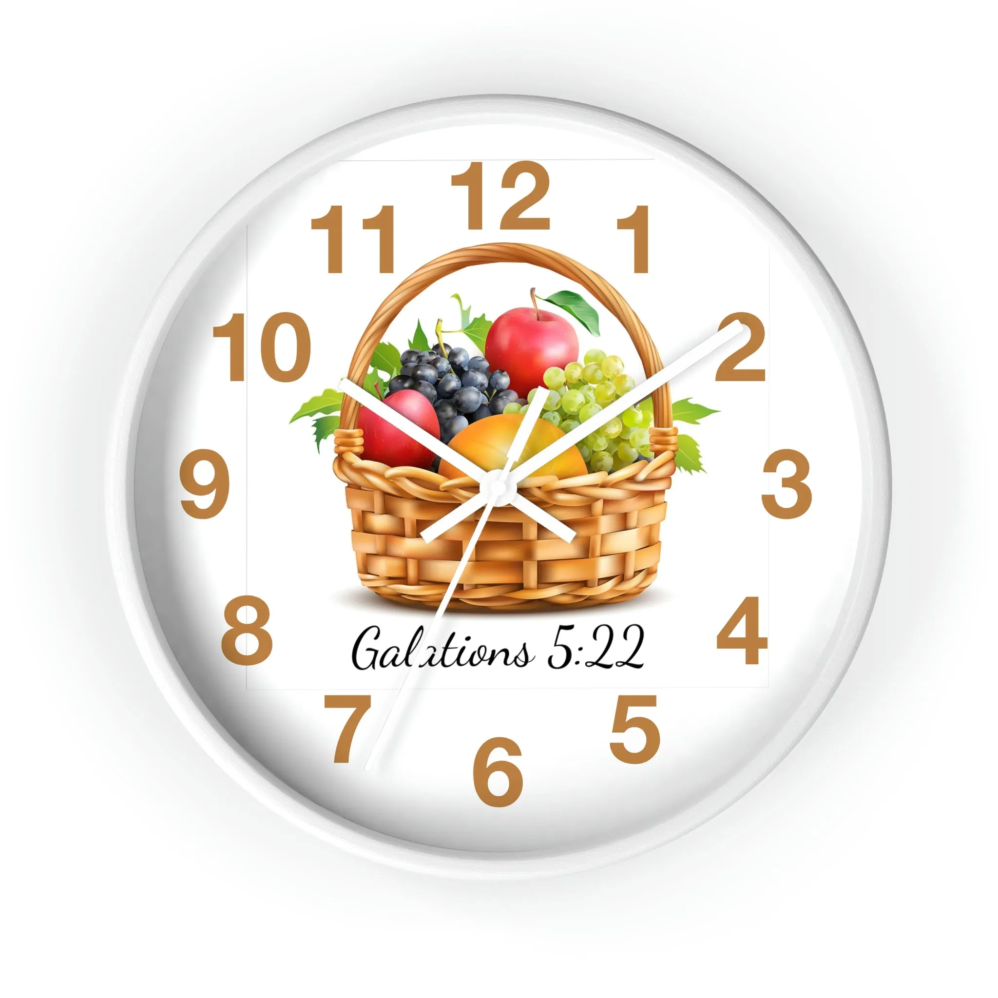 Fruit of the Spirit Wall Clock