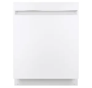 GDT225SGLWW GE® ENERGY STAR® ADA Compliant Stainless Steel Interior Dishwasher with Sanitize Cycle