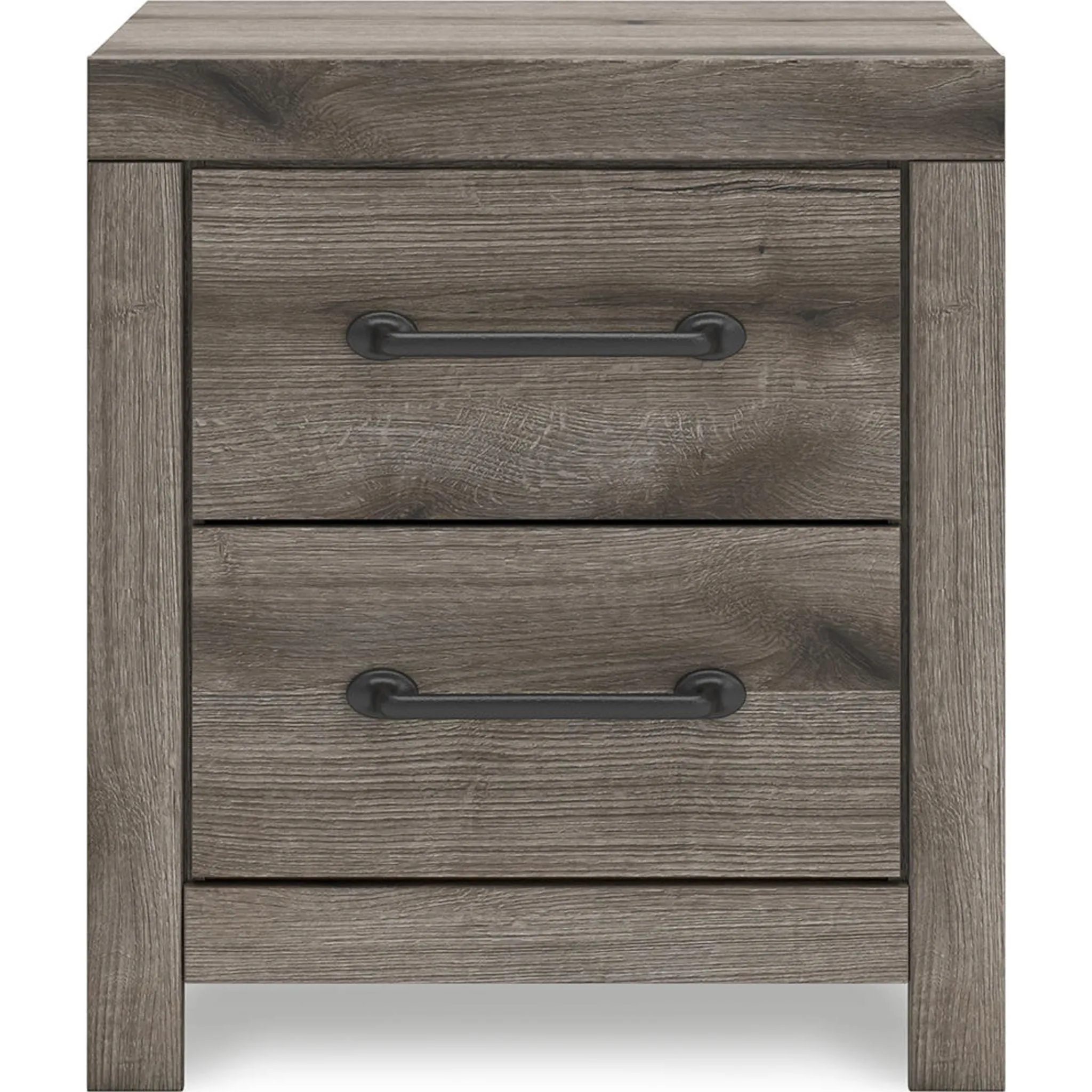 Graystorm Nightstand - Brown Gray