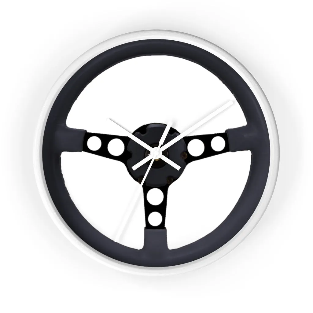 Grey Black Pontiac Firebird Trans Am Wall clock Gift Decor Classic Muscle Steering Wheel