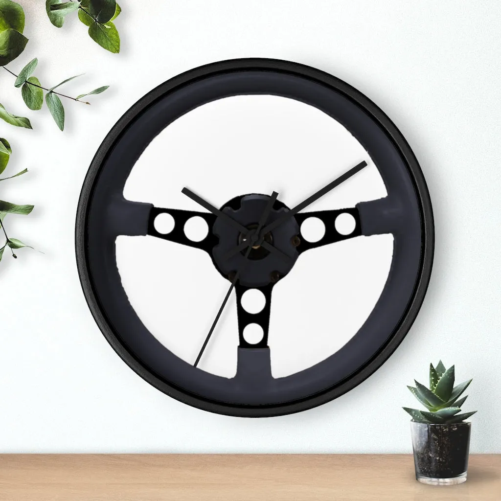 Grey Black Pontiac Firebird Trans Am Wall clock Gift Decor Classic Muscle Steering Wheel