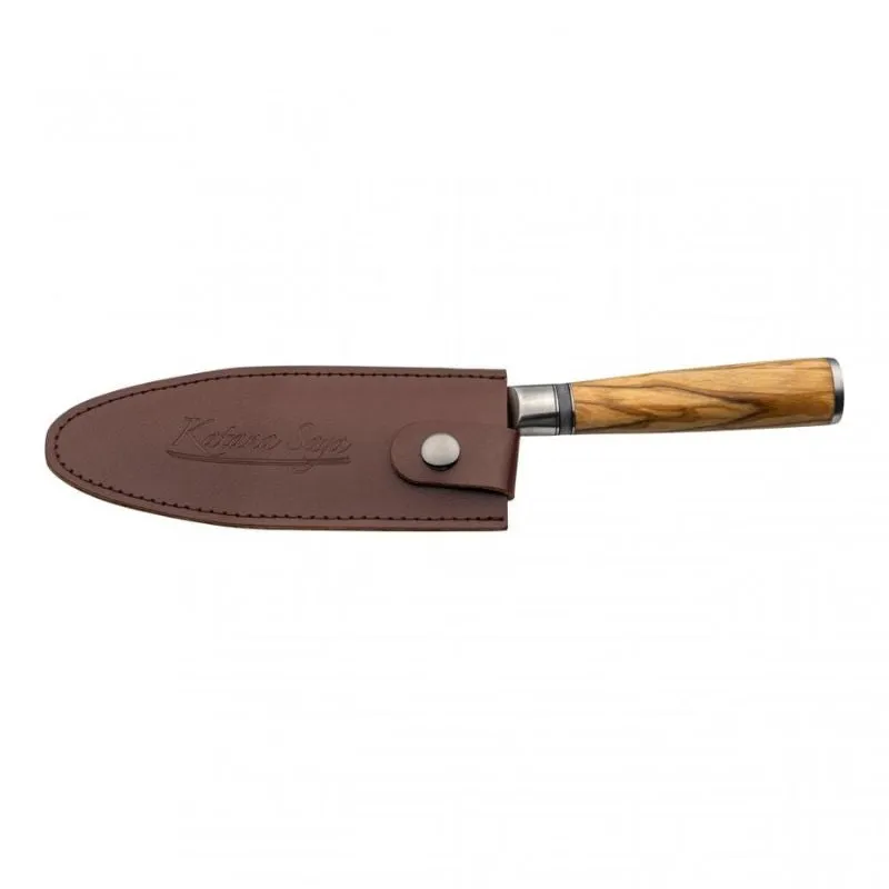 Grunwerg Katana Saya Cooks Knife 15cm