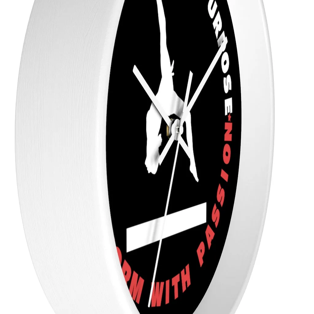 Gymnastics Theme Wall clock