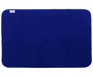 Heart Home Microfiber Reversible Dish Drying Mat with Absorbent Parity for Kitchen 27"x 19"(Blue)